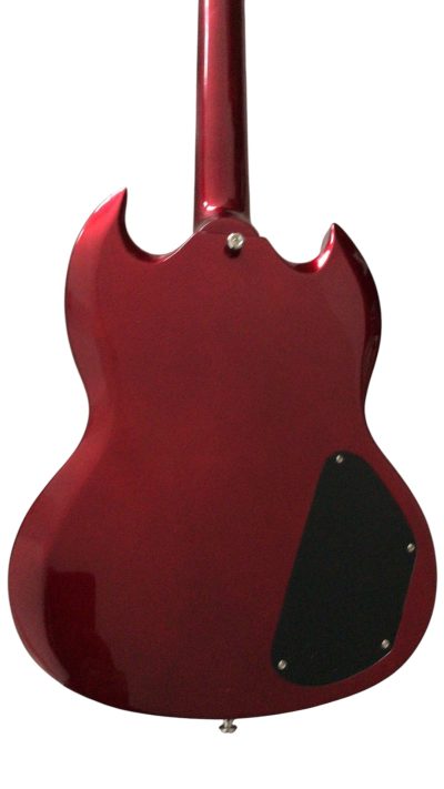 Custom Crown Angus Cherry Red Lommi SG Cross Inlays Guitar - Image 17