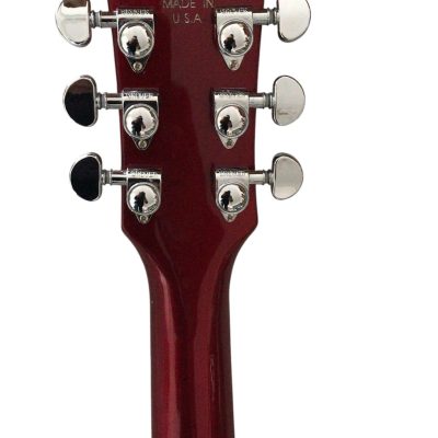 Custom Crown Angus Cherry Red Lommi SG Cross Inlays Guitar - Image 18