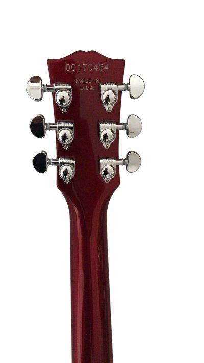 Custom Crown Angus Cherry Red Lommi SG Cross Inlays Guitar - Image 18