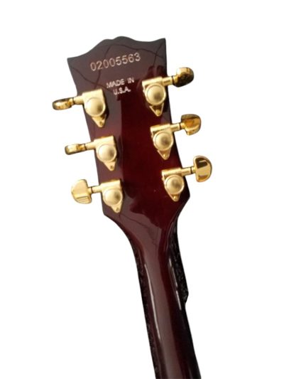 Custom Crown Tobacco Sunburst Flame Maple Top Electric Guitar Dual Humbucker Pickups - Image 13