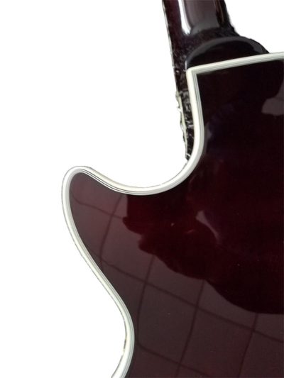 Custom Crown Tobacco Sunburst Flame Maple Top Electric Guitar Dual Humbucker Pickups - Image 12