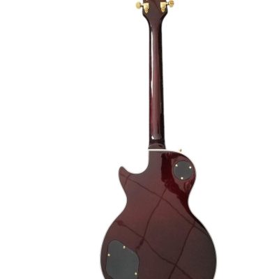 Custom Crown Tobacco Sunburst Flame Maple Top Electric Guitar Dual Humbucker Pickups - Image 11