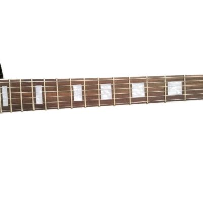 Custom Crown Tobacco Sunburst Flame Maple Top Electric Guitar Dual Humbucker Pickups - Image 7