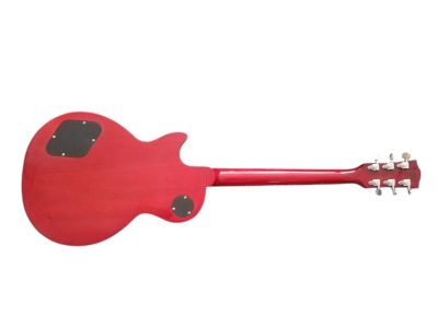 Custom Crown Eric Lucy Red Flame Maple Top Chrome Hardware Electric Guitar - Image 8