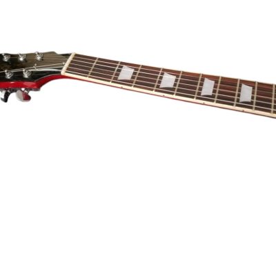 Custom Crown Eric Lucy Red Flame Maple Top Chrome Hardware Electric Guitar - Image 7
