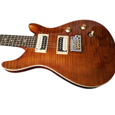 Custom Monarch Vintage Sunburst Flame Maple Top Electric Guitar - Image 5