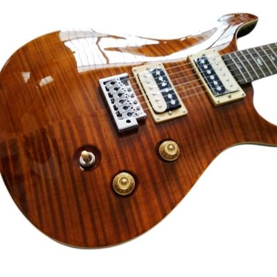 Custom Monarch Vintage Sunburst Flame Maple Top Electric Guitar - Image 7