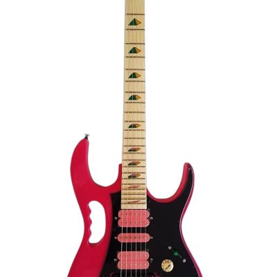 Custom Axis SVAI Shocking Pink Jem Tremolo Electric Guitar - Image 7