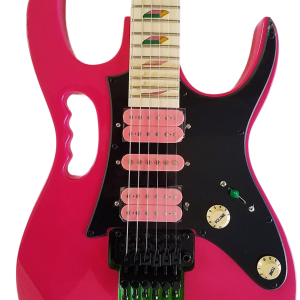 Custom Axis SVAI Shocking Pink Jem Tremolo Electric Guitar