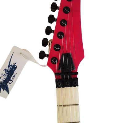 Custom Axis SVAI Shocking Pink Jem Tremolo Electric Guitar - Image 6