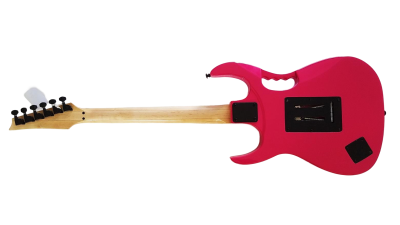 Custom Axis SVAI Shocking Pink Jem Tremolo Electric Guitar - Image 5