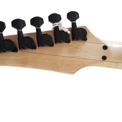 Custom Axis SVAI Shocking Pink Jem Tremolo Electric Guitar - Image 4