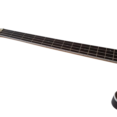 Custom Nova Lemmy Kilmister 4004 Walnut Wood Body Carved With Oak Leaves Bass - Image 3