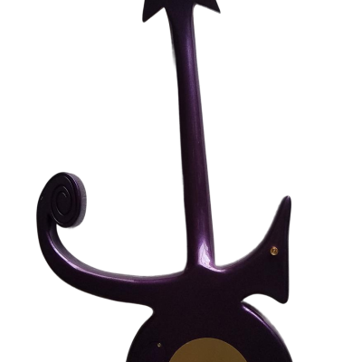 Custom Ember Prince Love Symbol Gloss Purple Guitar - Image 5
