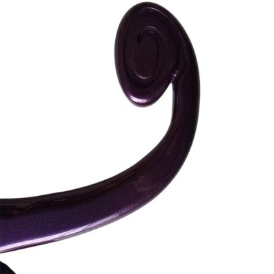 Custom Ember Prince Love Symbol Gloss Purple Guitar - Image 12