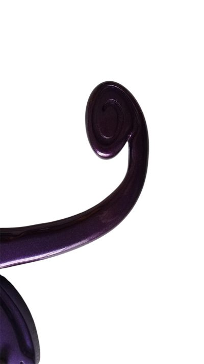 Custom Ember Prince Love Symbol Gloss Purple Guitar - Image 12