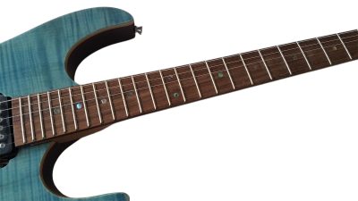 Custom Magnitude J Aqua Flame Top Electric Guitar - Image 8