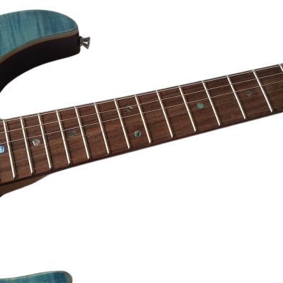 Custom Magnitude J Aqua Flame Top Electric Guitar - Image 8