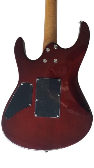 Custom Magnitude J Aqua Flame Top Electric Guitar - Image 2