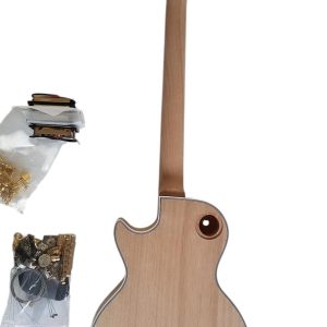 Alternative view of Custom Crown DIY Unfinished Guitar Kit 3 Pickups