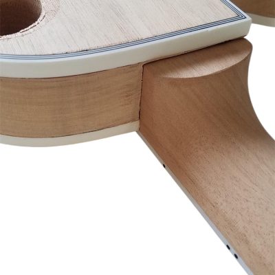 Custom Crown DIY Unfinished Guitar Kit 3 Pickups - Image 3