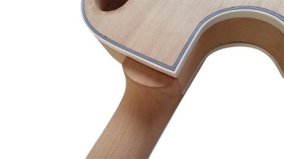 Custom Crown DIY Unfinished Guitar Kit 3 Pickups - Image 5