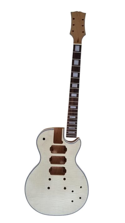 Custom Crown DIY Unfinished Guitar Kit 3 Pickups - Image 7
