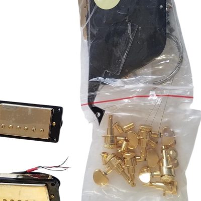 Custom Crown DIY Unfinished Guitar Kit 3 Pickups - Image 10