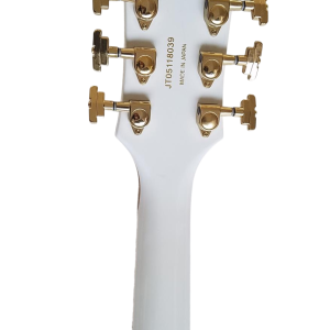 Alternative view of Custom Sovereign G6136T Hollow Body Single Cut Model Snowcrest White Falcon Guitar
