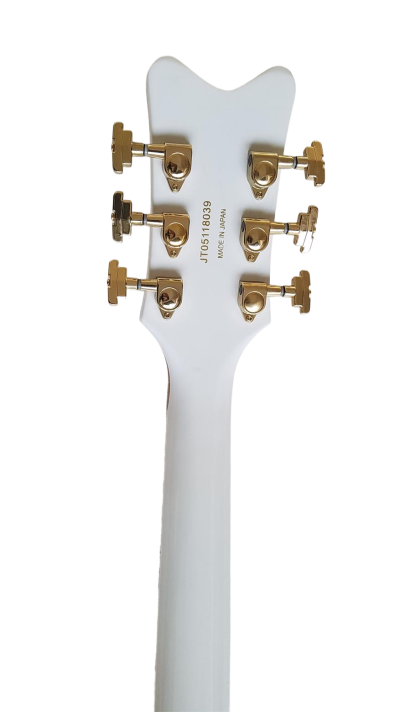 Custom Sovereign G6136T Hollow Body Single Cut Model Snowcrest White Falcon Guitar - Image 2