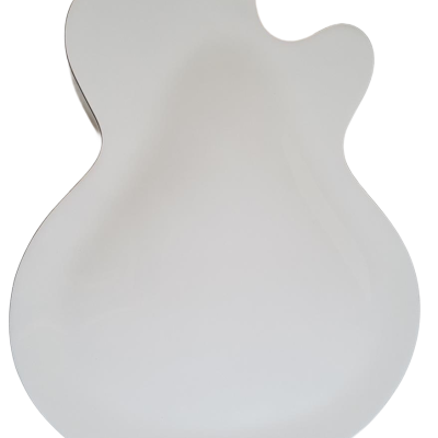 Custom Sovereign G6136T Hollow Body Single Cut Model Snowcrest White Falcon Guitar - Image 4