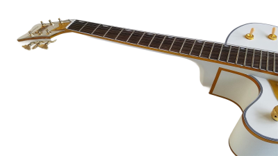 Custom Sovereign G6136T Hollow Body Single Cut Model Snowcrest White Falcon Guitar - Image 6