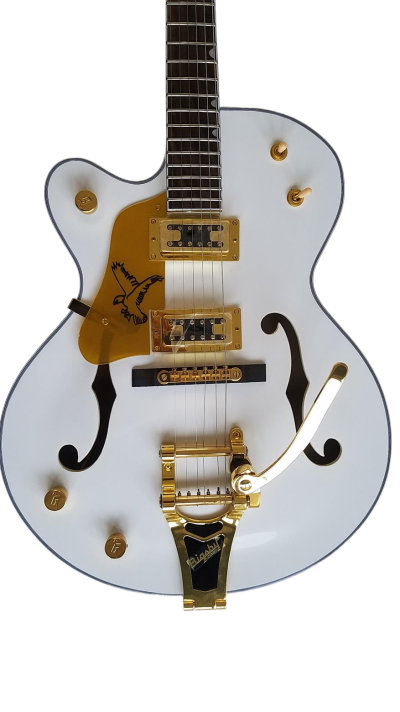 Custom Sovereign G6136T Hollow Body Single Cut Model Snowcrest White Falcon Guitar