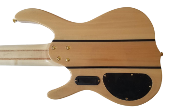 Custom Denver Smith Elite BSR Quilted Maple 6 String Bass - Image 13