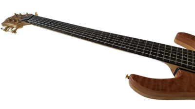 Custom Denver Smith Elite BSR Quilted Maple 6 String Bass - Image 11