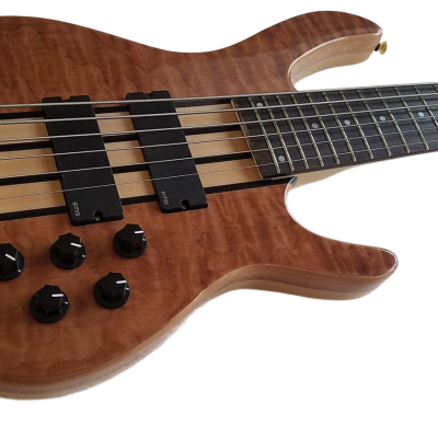 Custom Denver Elite BSR Quilted Maple 6 String Bass - Image 9