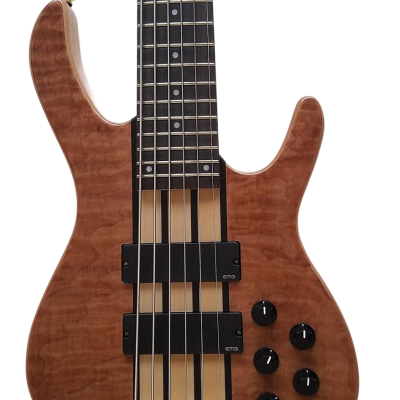 Custom Denver Elite BSR Quilted Maple 6 String Bass