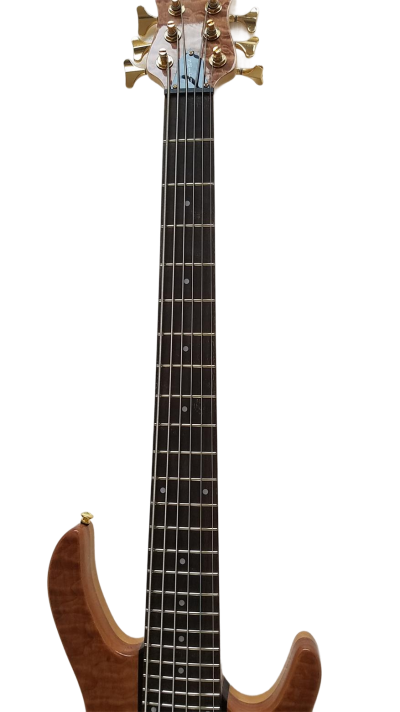Custom Denver Smith Elite BSR Quilted Maple 6 String Bass - Image 7