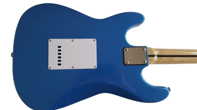 Custom Regent Yngwie Malmsteen Scalloped Fretboard Blue Electric Guitar - Image 7