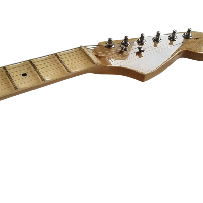 Custom Regent Yngwie Scalloped Fretboard Blue Electric Guitar - Image 5