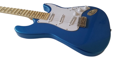 Custom Regent Yngwie Malmsteen Scalloped Fretboard Blue Electric Guitar - Image 12