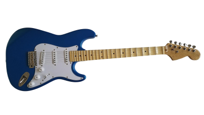 Custom Regent Yngwie Malmsteen Scalloped Fretboard Blue Electric Guitar - Image 2