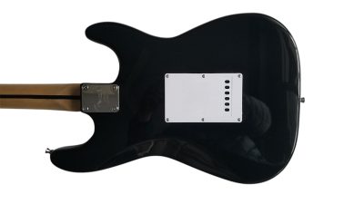 Custom Regent Clapton Contour Body Black Electric Guitar - Image 2