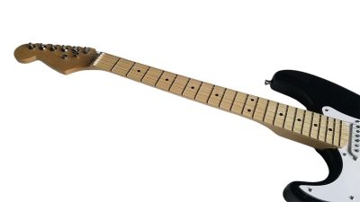 Custom Regent Clapton Contour Body Black Electric Guitar - Image 4