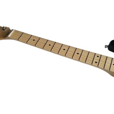 Custom Regent Clapton Contour Body Black Electric Guitar - Image 4