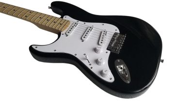 Custom Regent Clapton Contour Body Black Electric Guitar - Image 5