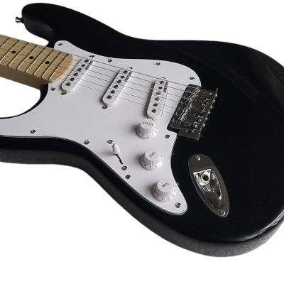Custom Regent Clapton Contour Body Black Electric Guitar - Image 5
