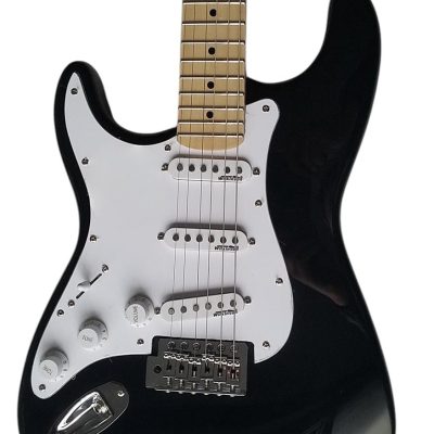 Custom Regent Clapton Contour Body Black Electric Guitar