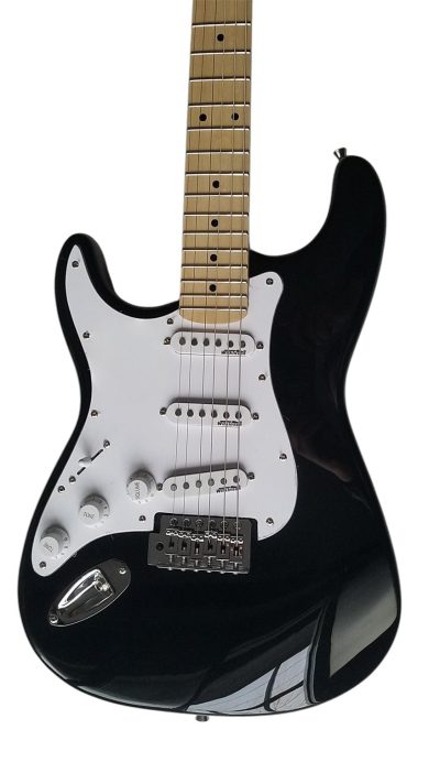 Custom Regent Clapton Contour Body Black Electric Guitar