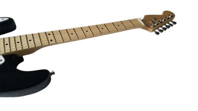 Custom Regent Clapton Contour Body Black Electric Guitar - Image 8